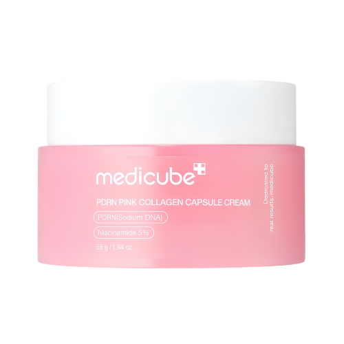 Image of Medicube PDRN Pink Collagen Capsule Cream 55g – Crema Reafirmante con PDRN y Colágeno-0