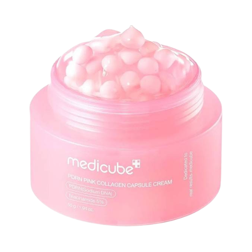 Image of Medicube PDRN Pink Collagen Capsule Cream 55g – Crema Reafirmante con PDRN y Colágeno-1