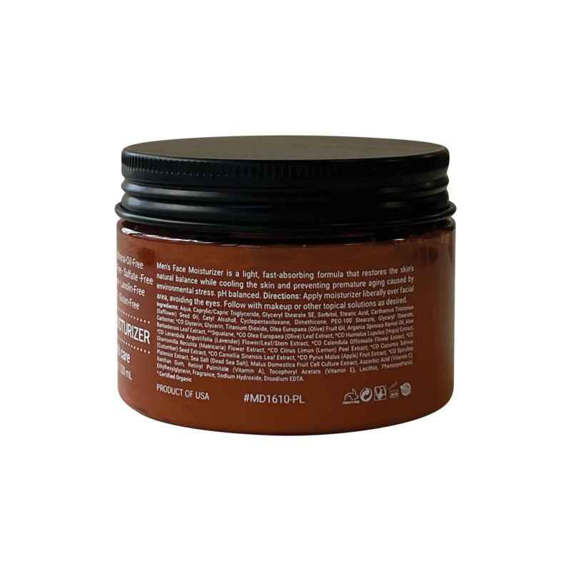 Image of Men's Face Moisturizer | Cruelty Free, Organic, Vegan, Paraben Free | CO Certified Organic