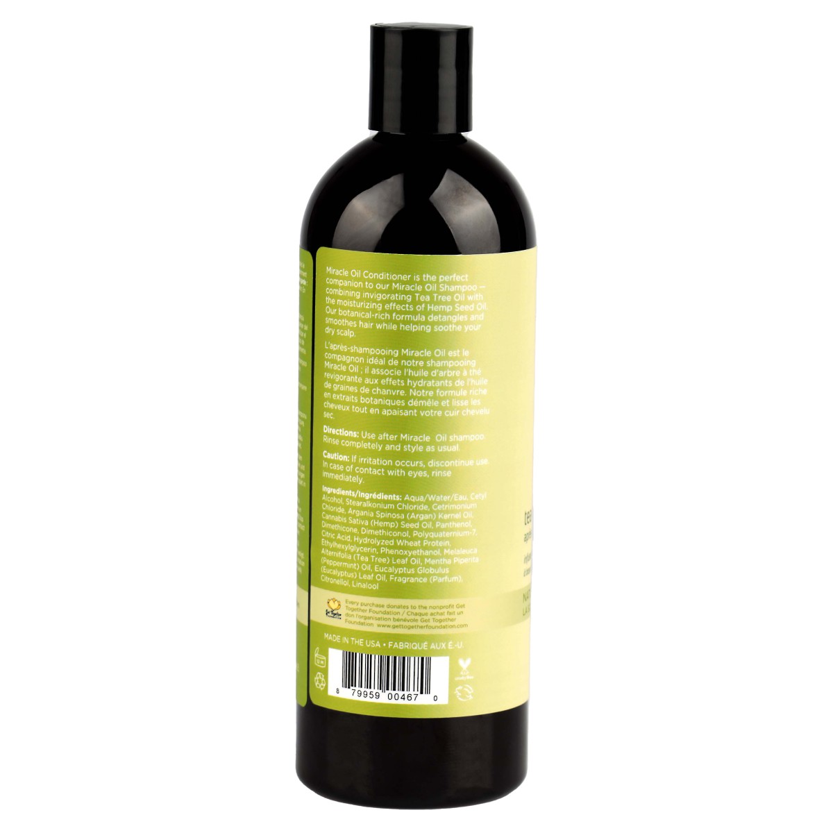 Image of Earthly Body Miracle Oil Tea Tree Conditioner 16OZ-1