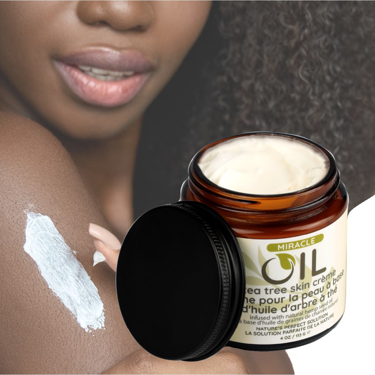 Image of Earthly Body Miracle Oil Tea Tree Crème 4OZ-3