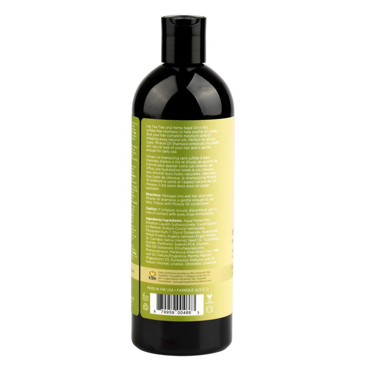 Image of Earthly Body Miracle Oil Tea Tree Shampoo 16OZ-1