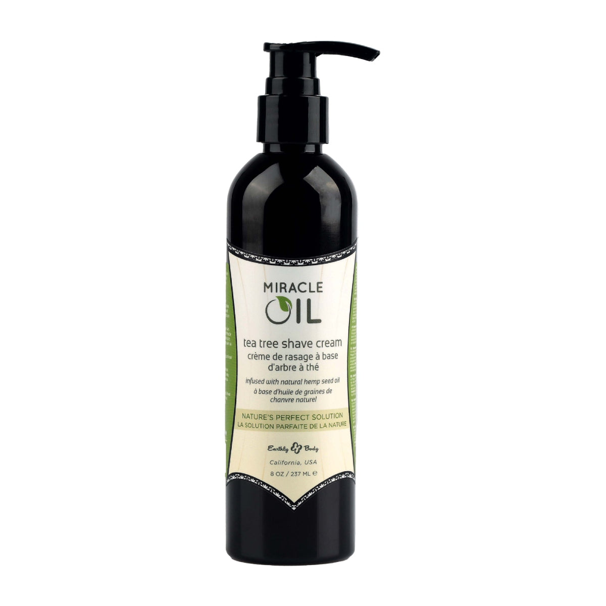 Image of Earthly Body Miracle Oil Tea Tree Shave Cream 8OZ-0