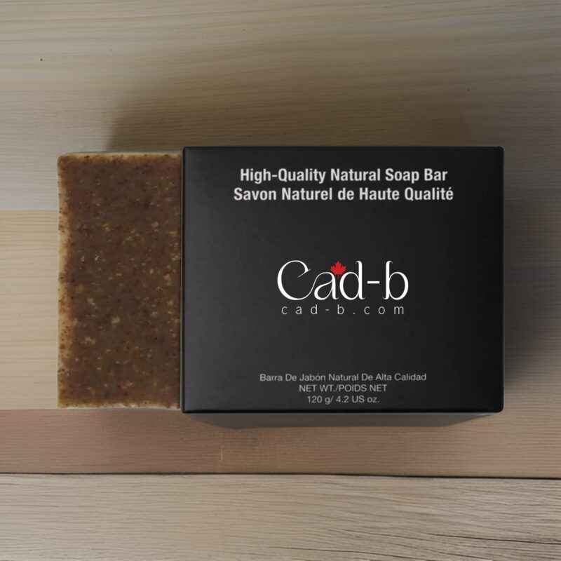 Image of Natural Apricot Exfoliating Soap - Gentle Apricot Scrub Soap for Brightening, Smooth Skin & Acne Control - Paraben-Free | CAD B | NS02