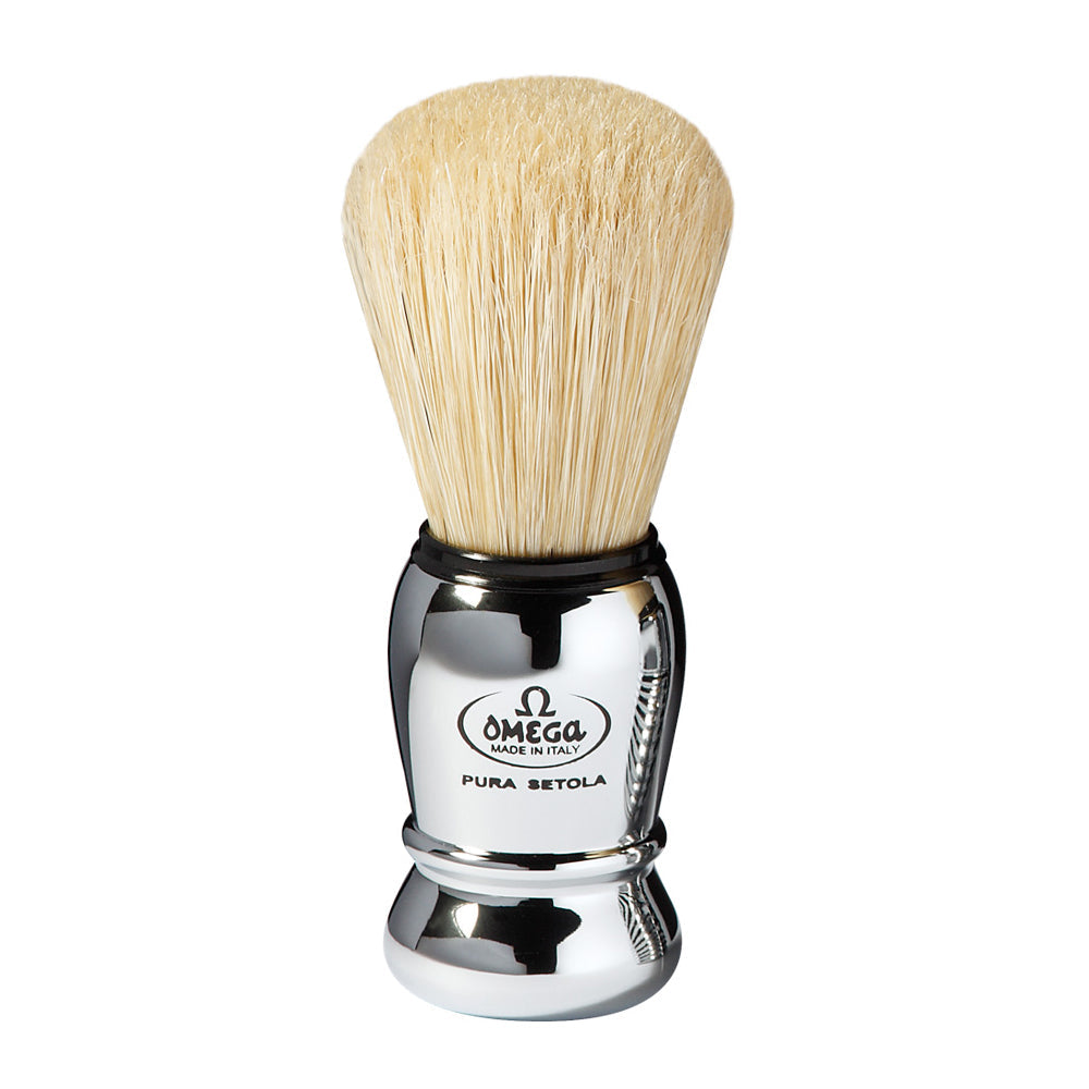 Image of Omega Chrome Shaving Brush #29-0