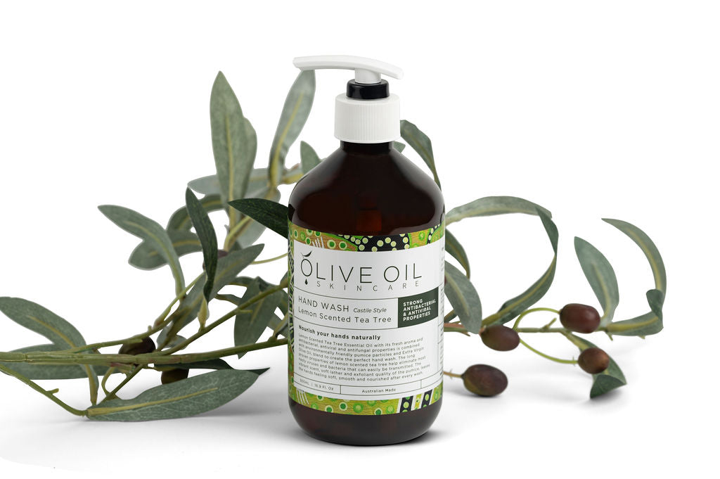 Image of Hand Wash, Castile Style, Lemon Scented Tea Tree 500ml-0