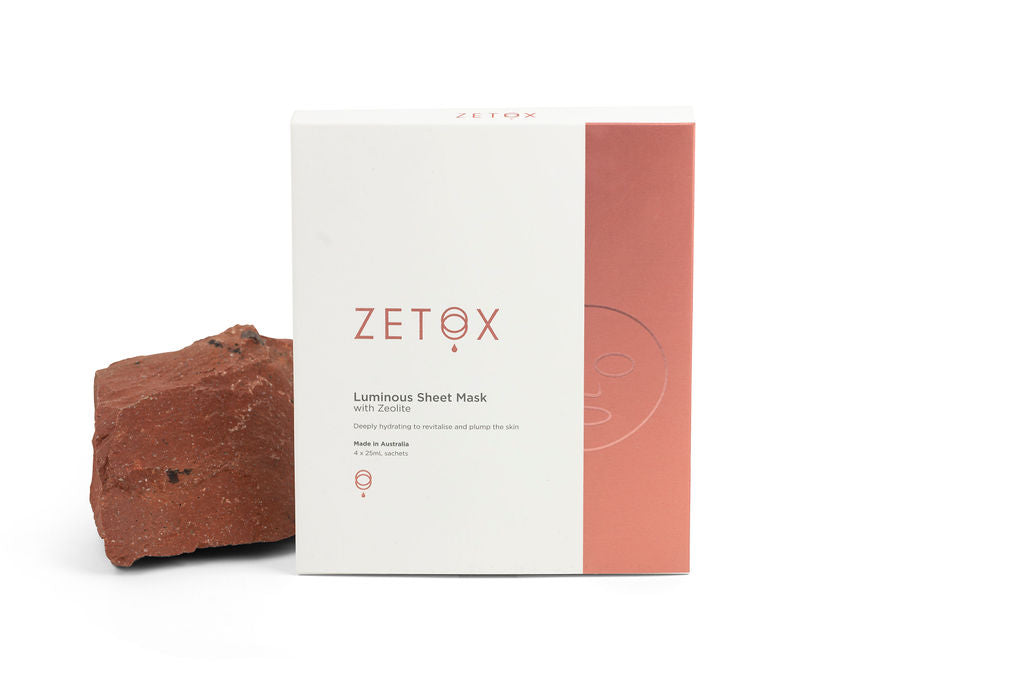 Image of Zetox Luminous Sheet Mask 4 piece box set - Limited Stock-1