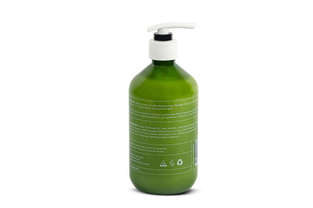 Image of Hair Conditioner, Castile Style, Rose Geranium 500ml-3