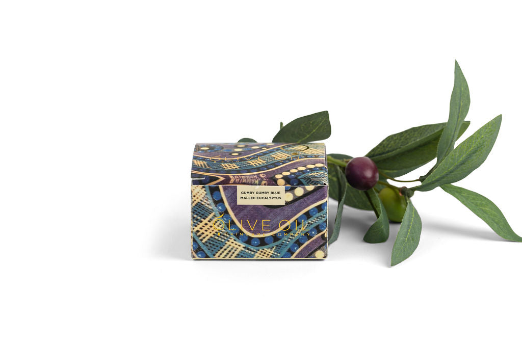 Image of Olive Oil Soap ,Indigenous Series ,   Gumby Gumby, With Blue Mallee Eucalyptus Oil-1