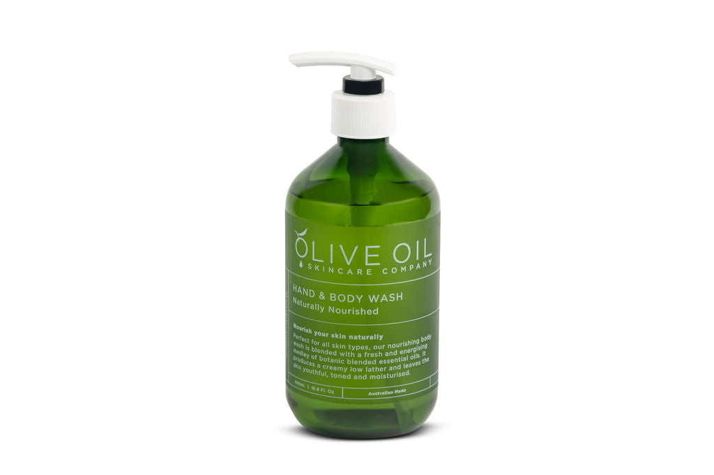 Image of Hand and Body Wash, Castile Style, Naturally Nourished 500ml-1