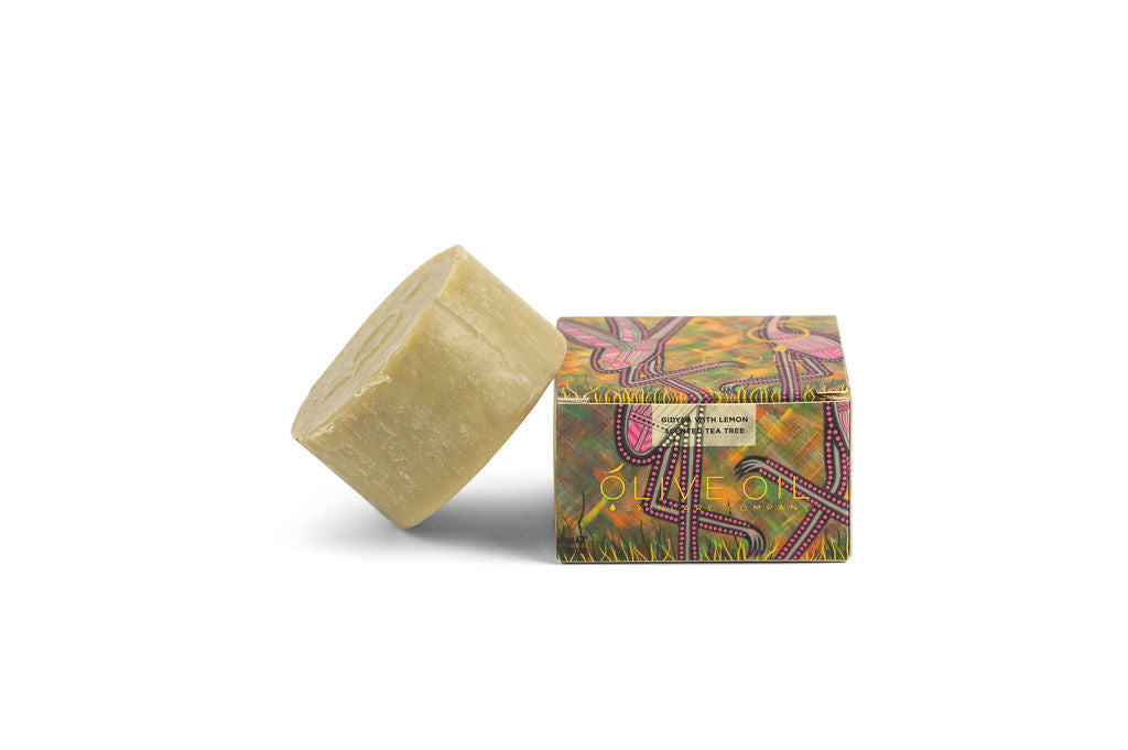 Image of Olive Oil Soap ,Indigenous Series, Gidyea With Lemon Scented Tea Tree Essential Oil-0