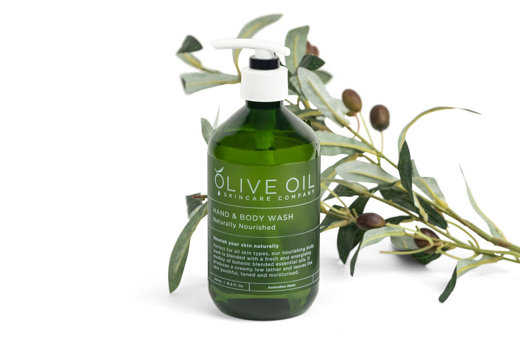 Image of Hand and Body Wash, Castile Style, Naturally Nourished 500ml-0