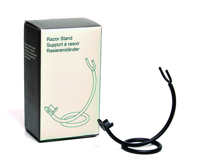 Image of PureBadger Collection Curved Stand In Matte Black For Straight Razors-1