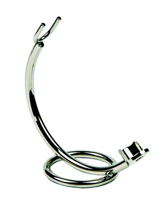 Image of PureBadger Collection Curved Stand, Chrome For Straight Razors-0