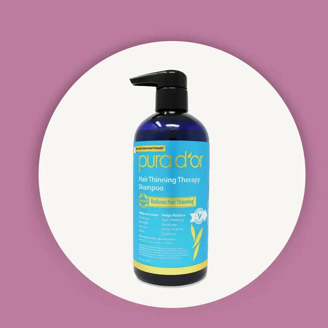 Image of PURA D’OR Biotin Shampoo – Daily Use for Thicker-Looking Hair & Healthy Scalp (473ml)-1