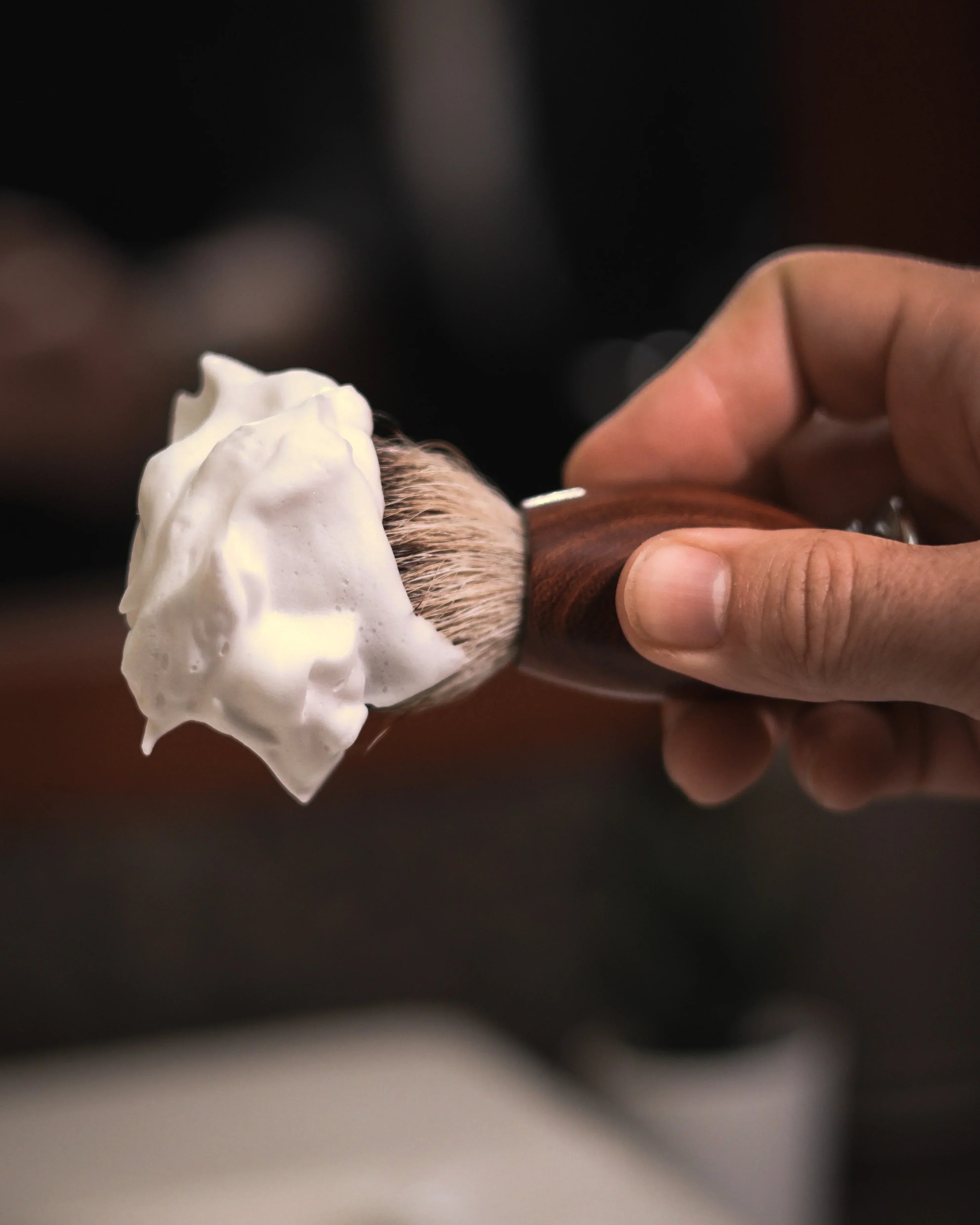 Image of Educated Beards Peppermint Cedarwood Shave Soap 114g-1