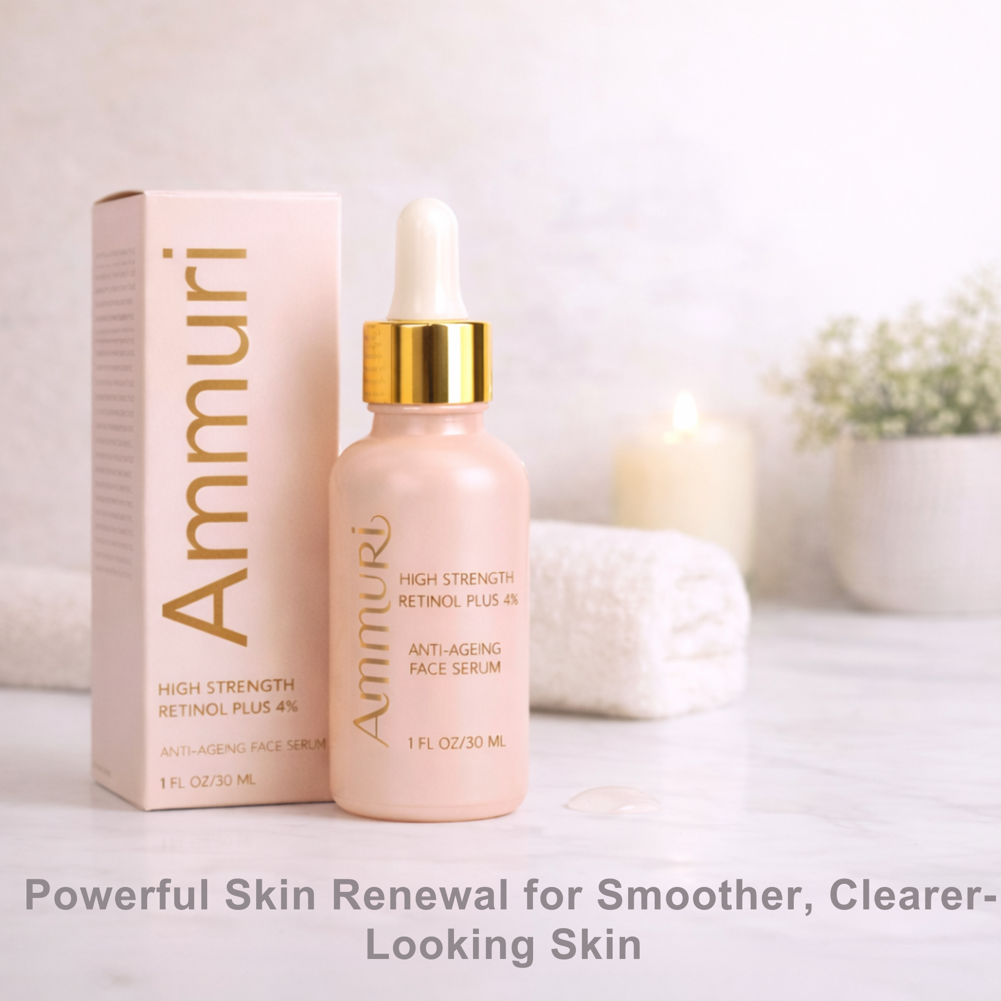 Image of Ammuri Skincare High Strength 4% Retinol Serum 30ml-2