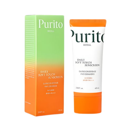 Image of Purito - Daily Soft Touch Sunscreen - SPF50+ PA++++ - – Protector Solar Facial Hidratante-1