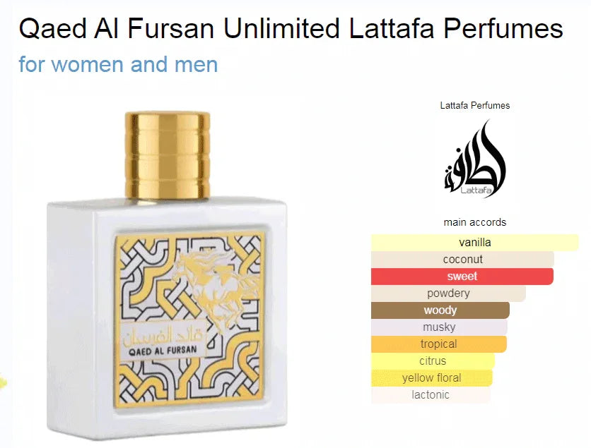 Image of Lattafa Qaed Al Fursan Unlimited Eau de Parfum-3