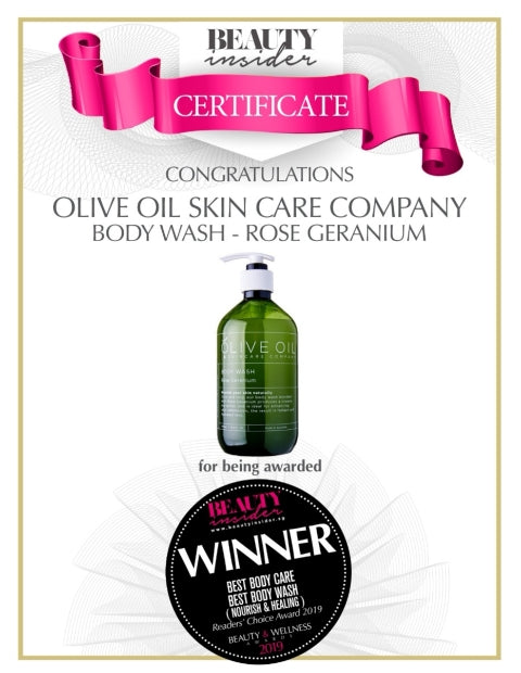 Image of Body Wash, Castile Style , Rose Geranium 500ml-4
