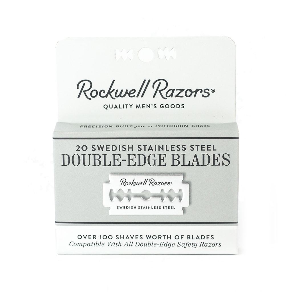 Image of Rockwell Double Edge Blades - Package Of 20 Blades-0