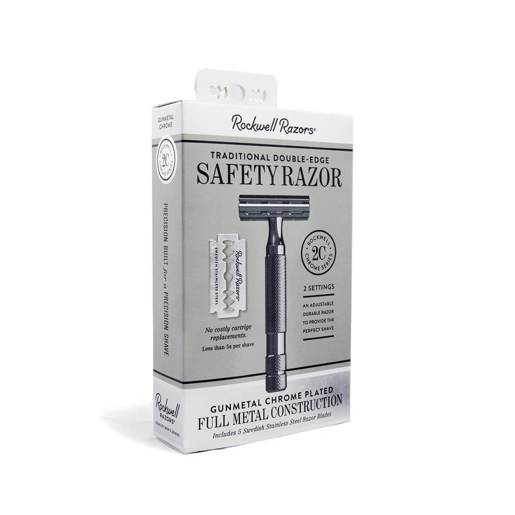 Image of Rockwell 2C Adjustable DE Safety Razor - Gunmetal (2 Settings)-2