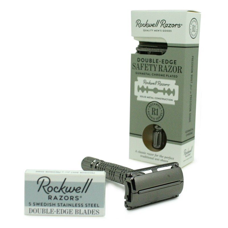 Image of Rockwell R1 DE Safety Razor - Gunmetal-1