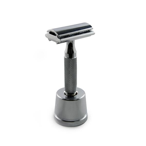 Image of Rockwell Inkwell Razor Stand - Gunmetal Chrome-2