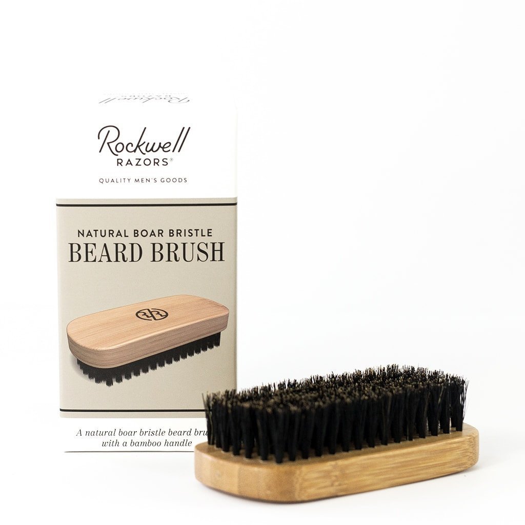 Image of Rockwell Beard Brush with Natural Boar Bristle-0