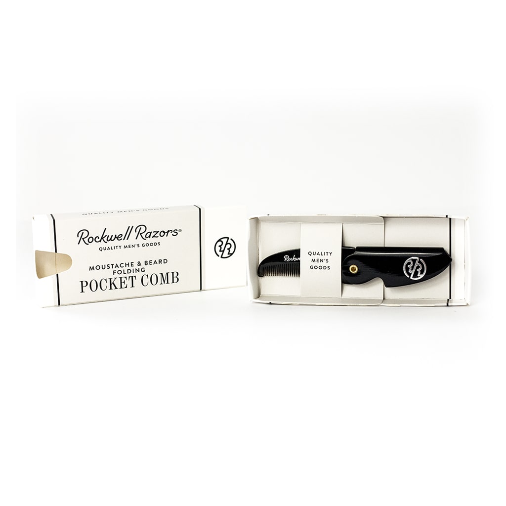 Image of Rockwell Folding Moustache Comb-4
