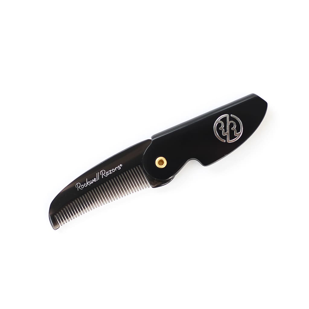 Image of Rockwell Folding Moustache Comb-1