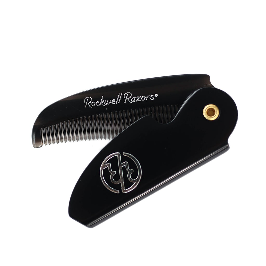 Image of Rockwell Folding Moustache Comb-2