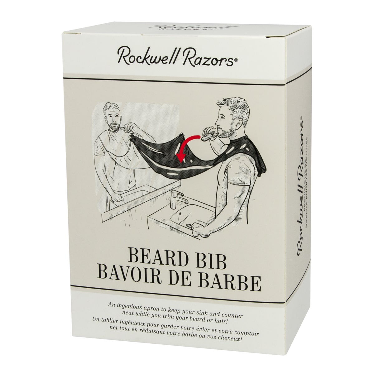 Image of Rockwell Razors Beard Bib and Manicure set Display Bundle-1