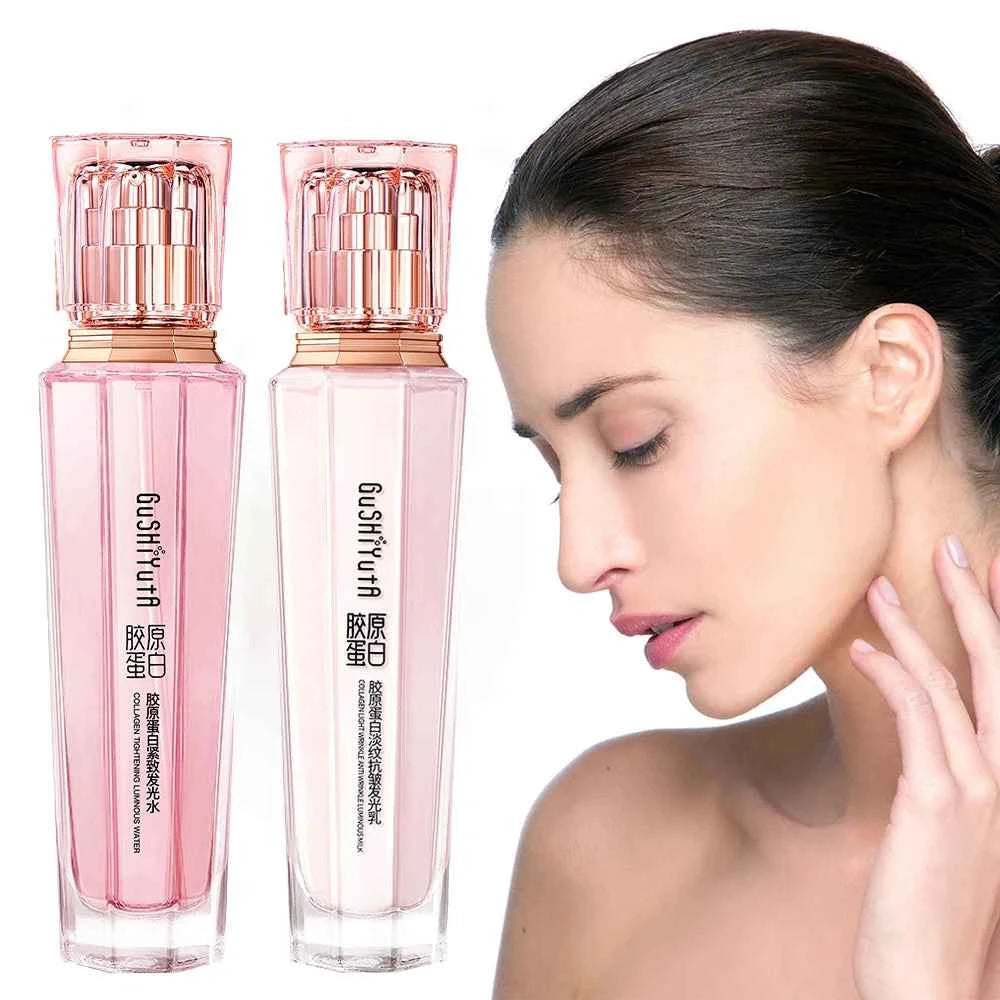 Image of Top Collagen Firming Luminous Water Tonic Gesichtsbefeuchten Oil Control Gesichtspflege Akne Gesichtslotion koreanische Hautpflegeprodukte