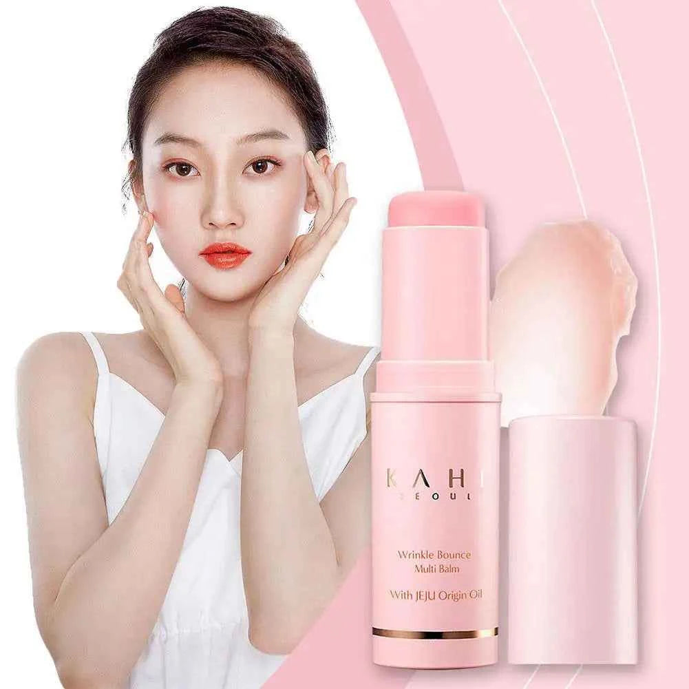 Image of KAHI Multi Hydrating Balm Stick Koreanische Hautpflege Multi Feuchtigkeitsbalsam Anti-Falten Täglicher Gesichtspflegestift