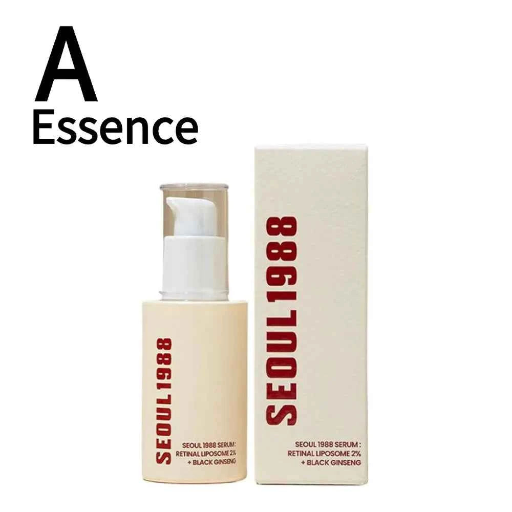 Image of Für SEOUL 1988 Retinol Gesichtspflege Serum Schönheit Hautpflege Kit Vitamin C Feuchtigkeitsspendende Straffende Anti Aging Falten Hautpflege