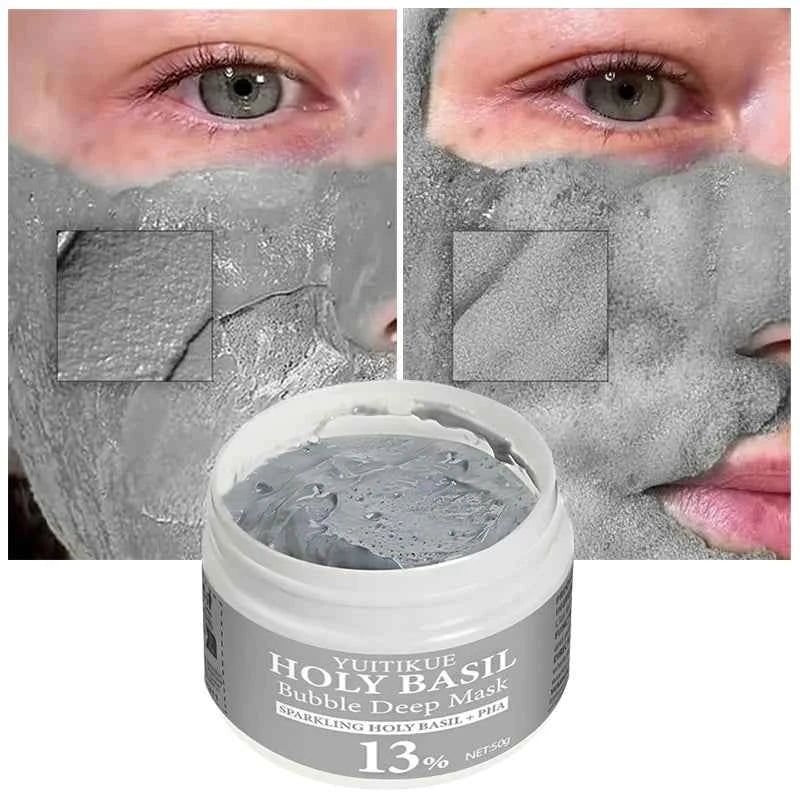 Image of Bubble Deep Mask Koreanische kohlensäurehaltige Gesichtsreiniger Ölkontrolle Mitesserentfernung Porenstraffung Hautpflege