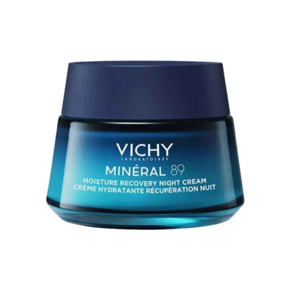 Image of Korea Vichy Gesichtscreme mit Reiner Hyaluronsäure, Mineralische Tiefenhydratation, Anti-Falten, Anti-Aging, Reparatur, Glättende Nacht-Hautpflege