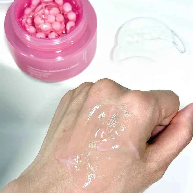Image of Koreanische PDRN Pink Collagen Capsule Cream mit Niacinamid-Creme für unebene Hautton Leichte Gesichtsfeuchtigkeitscreme Nicht fettende Pflege