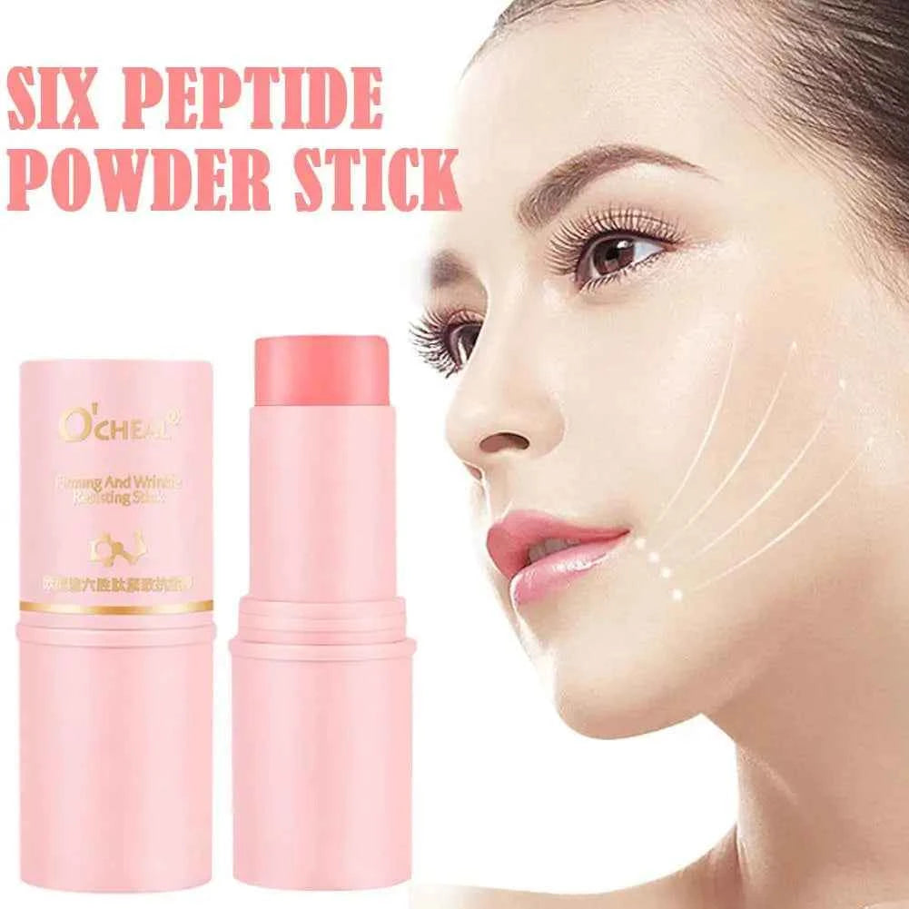 Image of Sofortige Falten entfernung Balsam Kollagen Stick Anti-Aging feine feuchtigkeit spendende straffende Linie Lifting Pflege koreanische Bleaching verblassen Haut