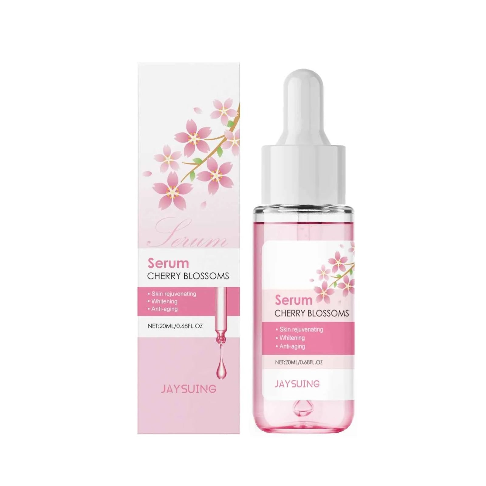 Image of Sakura Hautpflege-Set, Feuchtigkeitscreme, Gesichtscreme, Serum, Toner, Gesichtsreiniger, Augencreme, Anti-Falten, Aufhellung, Gesichtspflege-Set für Frauen