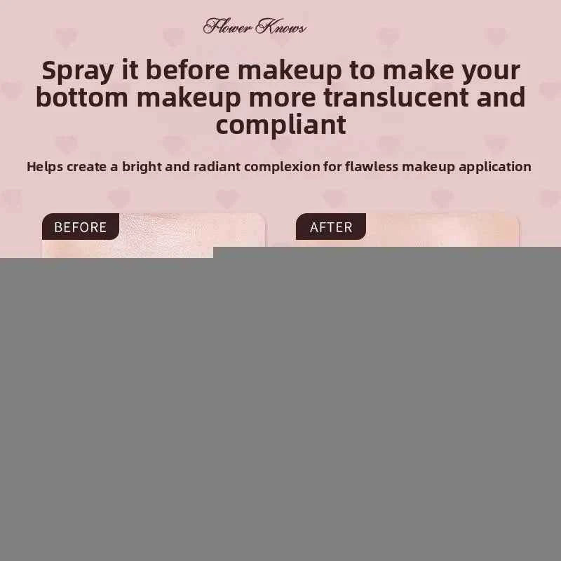 Image of FlowerKnow Make-up Basis Feuchtigkeitsspendendes Gesichtsspray Make-up Basis Essenz Spray Koreanische Hautpflege Primer Feuchtigkeitsspendend