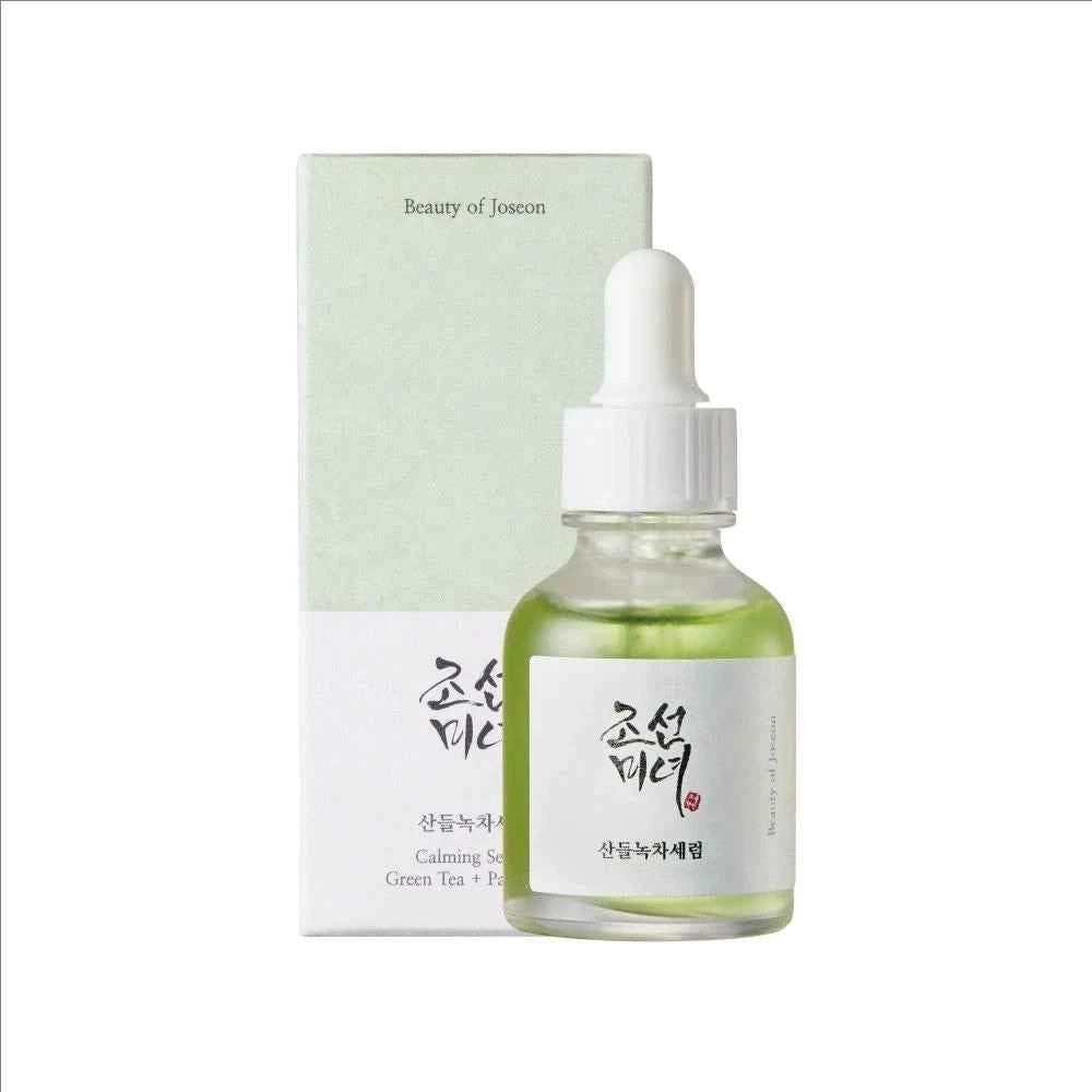 Image of Koreanisches feuchtigkeitsspendendes, beruhigendes, beruhigendes, leuchtendes, tiefes Serum, grüner Tee, Panthenol, Propolis, Niacinamid, Ginseng, Schneckenschleim, Reishaut