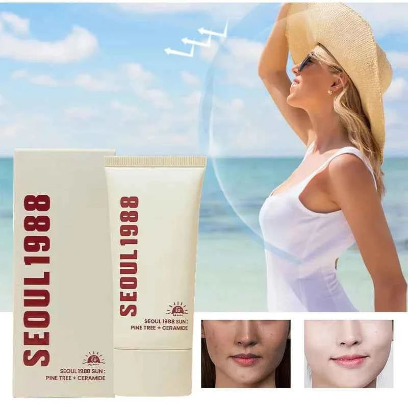 Image of Koreanische Seoul 1988, Augencreme, Schneckenschleim, Hautpflege-Set, Aufhellung, fermentierte Reiscreme, Vitamin C, Retinol, Ginseng-Serum, Marken-Hautpflege