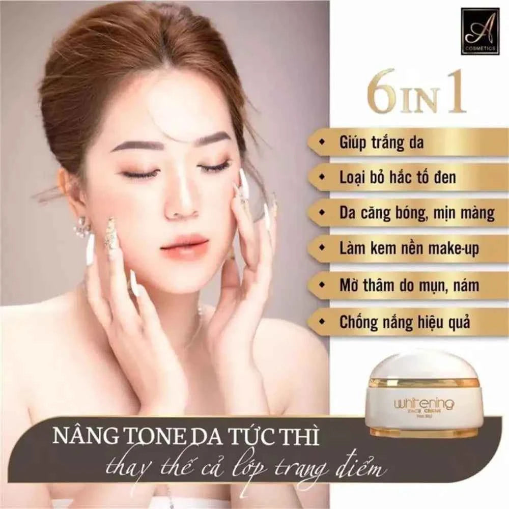 Image of Kem Dokong Tr Diego Da Face Parque A Cosmetic 20g Mectura Amatör, Haut aufhellen, feuchtigkeitsspendend und nährend, aufhellende Gesichtspflege