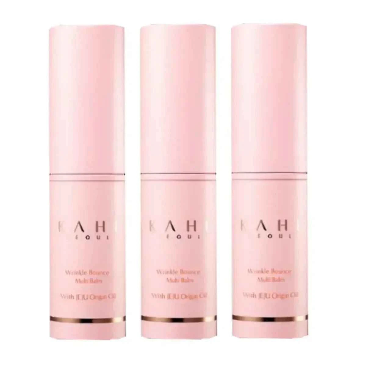 Image of Korean Bounce Multi Balm Collagen Pink Stick Deep Moisturizing Multi Cream Hydrated Skin Care 9g