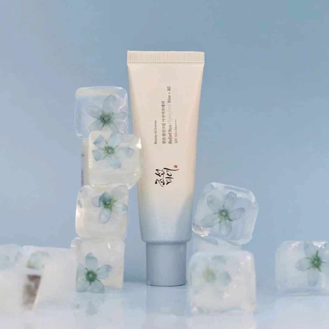 Image of Koreanische Marke Erfrischende Toner Feuchtigkeitsspendende Gesichtscreme Augencreme Haut Essenz Öl Reis Probiotische Hautpflege Set Sonnencreme Sonnencreme