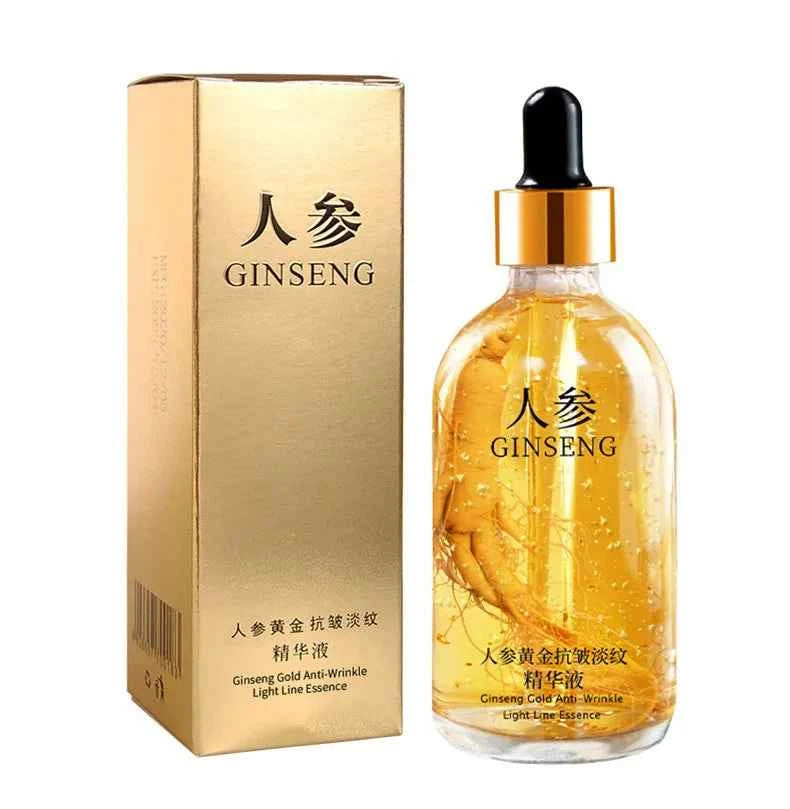 Image of Koreanische Ginseng-Essenz, Polypeptid, Anti-Aging, ätherisches Öl, Gold-Polyeptid, Anti-Falten-Essenz, strafft die Haut, reduziert feine Linien