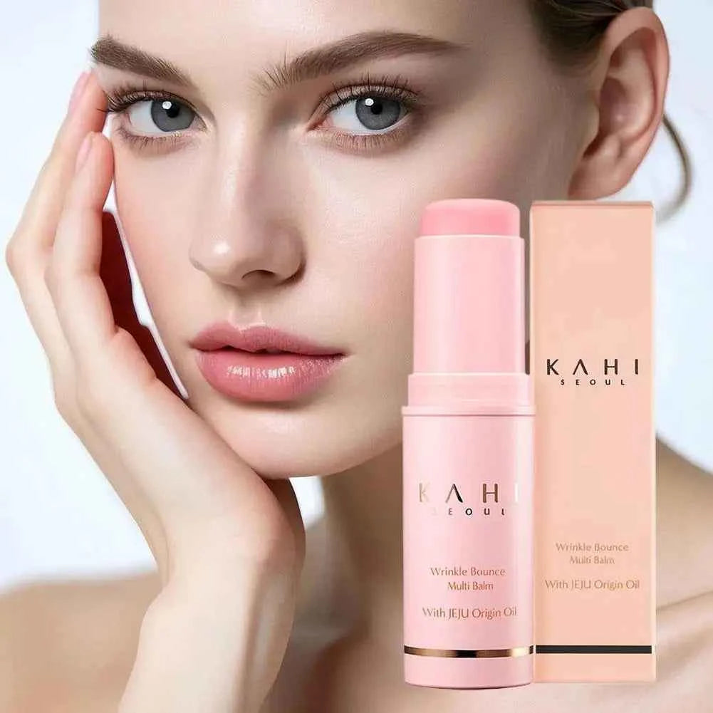 Image of KAHI Multi Hydrating Balm Stick Koreanische Hautpflege Multi Feuchtigkeitsbalsam Anti-Falten Täglicher Gesichtspflegestift