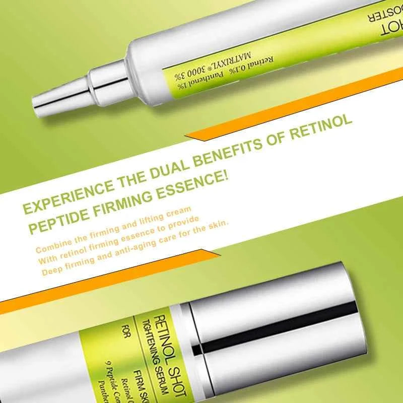 Image of Koreanisches Vita A Retinol Firming Serum Augencreme-Set Tightening Booster Deeply Moisturizing Pore Shrink Dark Circles Repair Serum